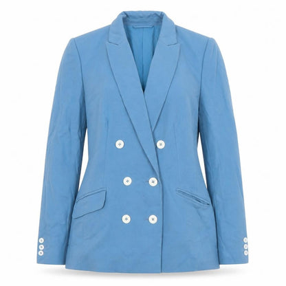 Womens UK Size 10 Marks and Spencer Regular Blue Blazer