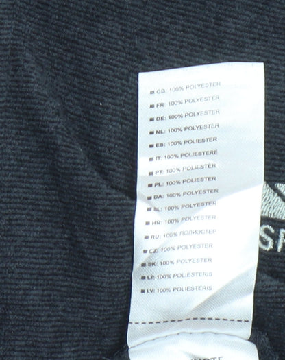 Trespass Men's Black 1/4 Zip Sweatshirt L