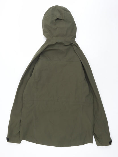 Mens UK Size S Marks and Spencer Green Parka Coat