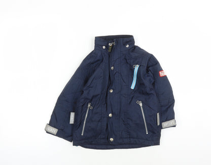 Ticket to Heaven Boys Blue Hooded Jacket 2 Years
