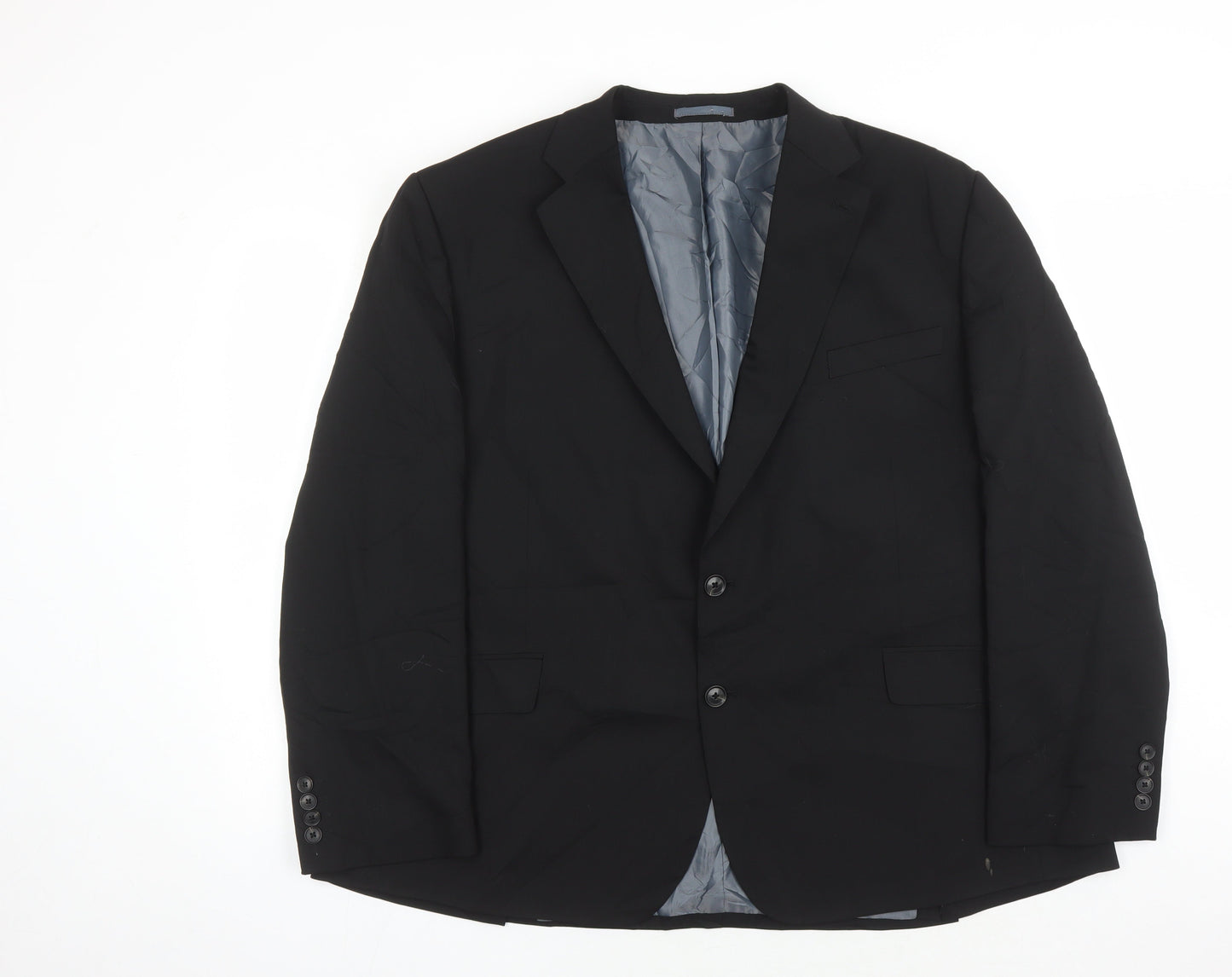 Mens UK Size 44 Marks and Spencer Regular Black Suit Jacket