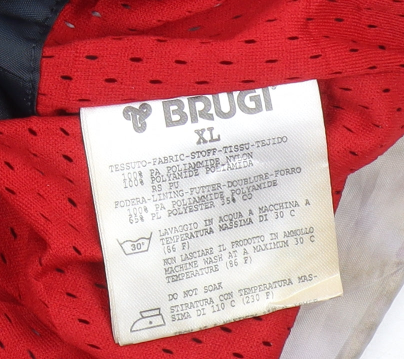 Mens UK Size XL Brugi Multicoloured Parka Coat