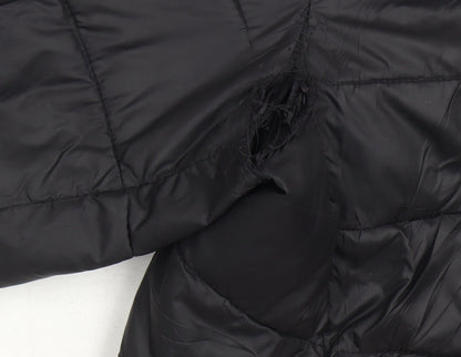 Napapijri Boys Black Puffer Jacket 14 Hooded Casual Wear