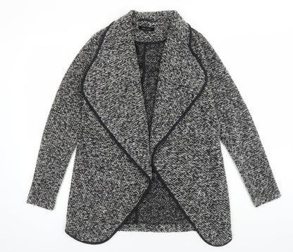 Womens UK Size 8 New Look Black Cardigan Jumper