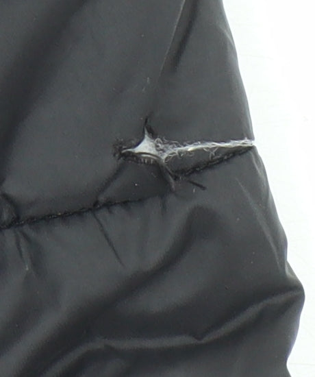 ASOS Men's Black Nylon Puffer Jacket - M