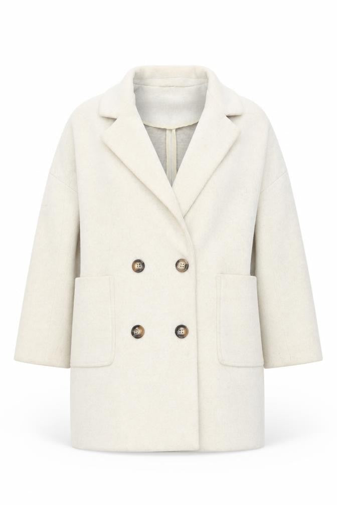 Womens UK Size 8 Boohoo Beige Basic Jacket