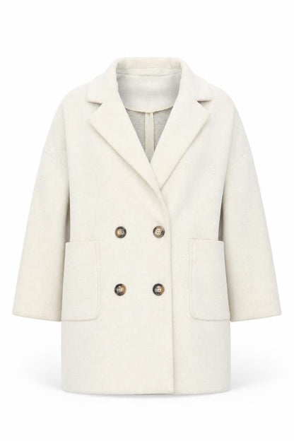 Womens UK Size 8 Boohoo Beige Basic Jacket
