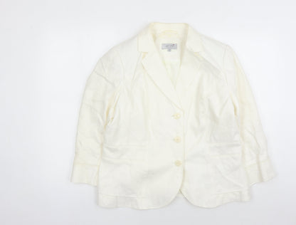 Marks and Spencer Women's Ivory Blazer Size 16
