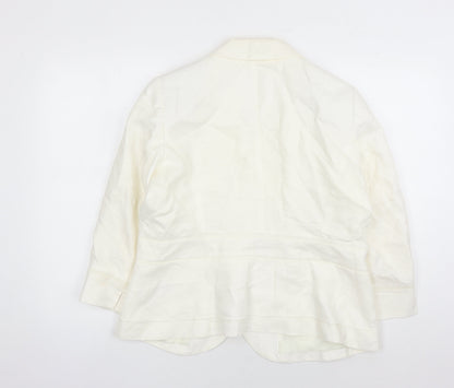 Marks and Spencer Women's Ivory Blazer Size 16
