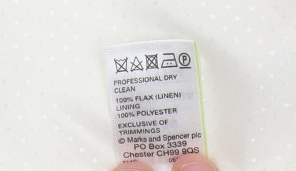 Marks and Spencer Women's Ivory Blazer Size 16