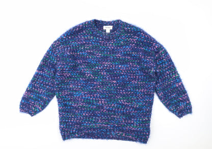 Womens UK Size XS Monki Multicoloured Pullover Jumper