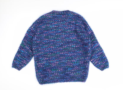 Womens UK Size XS Monki Multicoloured Pullover Jumper