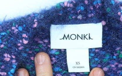 Womens UK Size XS Monki Multicoloured Pullover Jumper