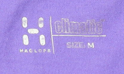 Haglofs Women's Purple Relaxed Fit T-Shirt