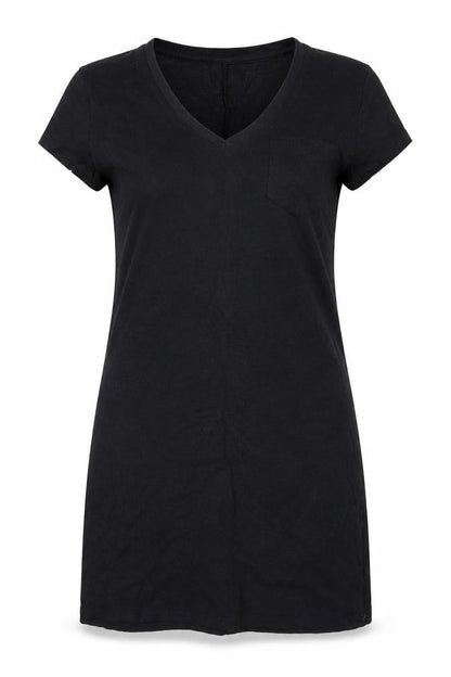 Womens UK Size S Gap Black Basic T-Shirt