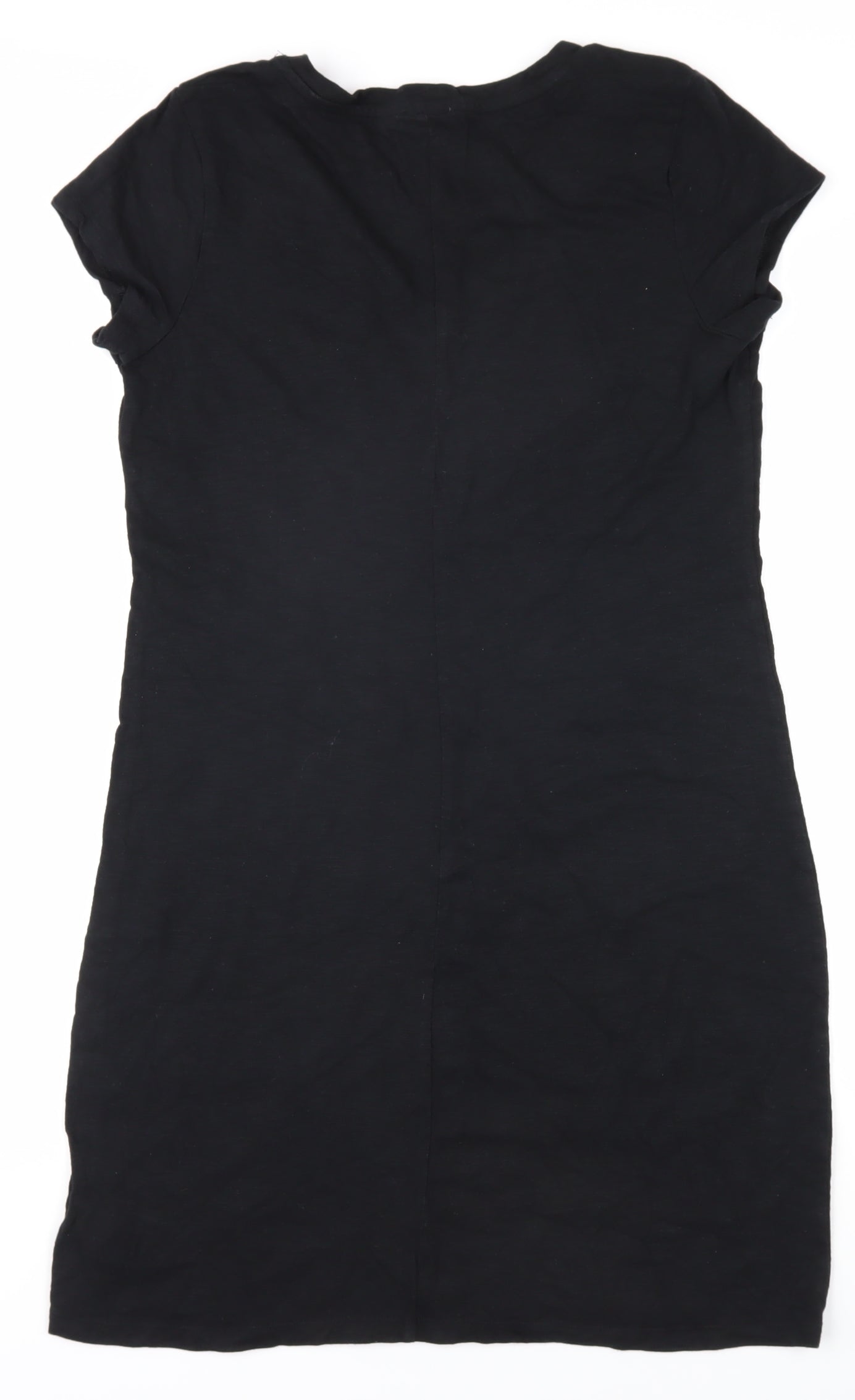 Womens UK Size S Gap Black Basic T-Shirt