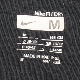 Nike Women's Black T-Shirt M - Gym & Running