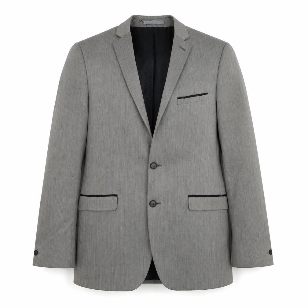 Mens UK Size 40 Red Herring Regular Grey Suit Jacket
