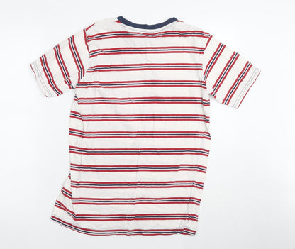 Mennace Classic Red Striped T-Shirt XS