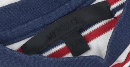 Mennace Classic Red Striped T-Shirt XS