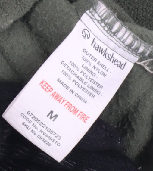 Mens UK Size M Hawkshead Green Windbreaker Coat
