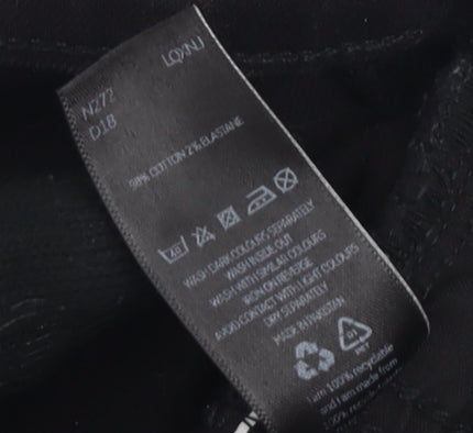 Very Women's Black Skinny Jeans Size 4 Slim Fit