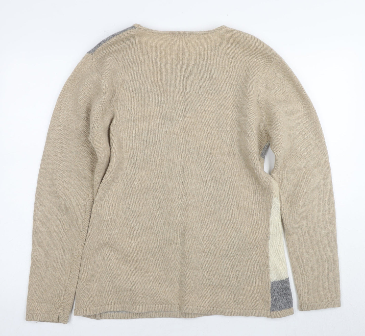 Womens UK Size 14-16 Berkertex Beige Pullover Jumper