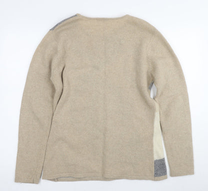 Womens UK Size 14-16 Berkertex Beige Pullover Jumper