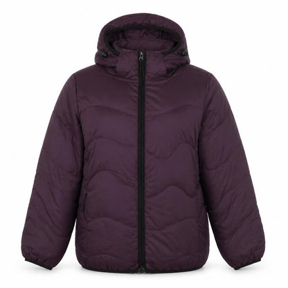 Marks & Spencer Women's Purple Puffer Jacket Size 8