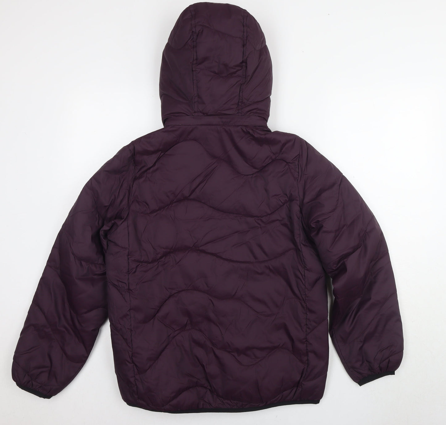 Womens UK Size 8 Marks and Spencer Purple Puffer Jacket