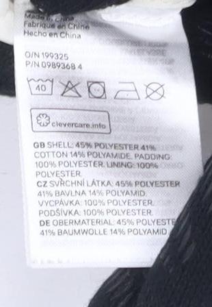 H&M Women's White Waistcoat M Lightweight Snap Pockets