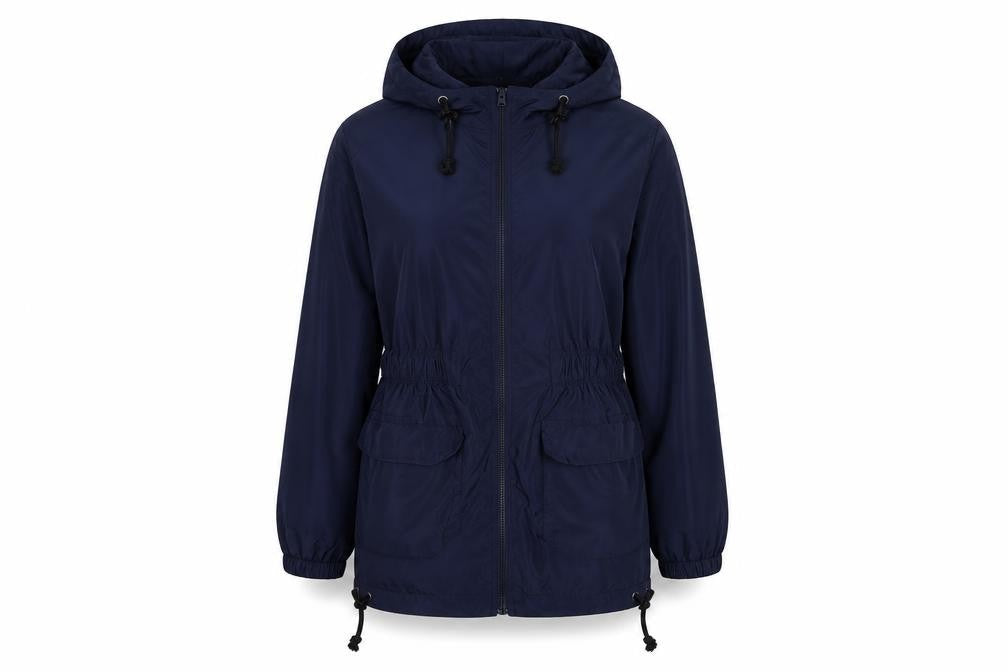 Womens UK Size 12 Boohoo Blue Anorak Coat