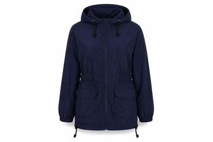 Womens UK Size 12 Boohoo Blue Anorak Coat
