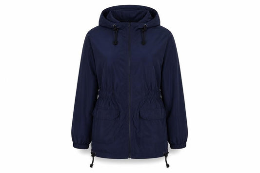 Womens UK Size 12 Boohoo Blue Anorak Coat