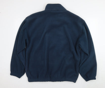 Mens UK Size L Berketer Blue Full Zip