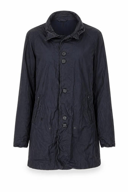 Womens UK Size S River Island Black Trench Coat