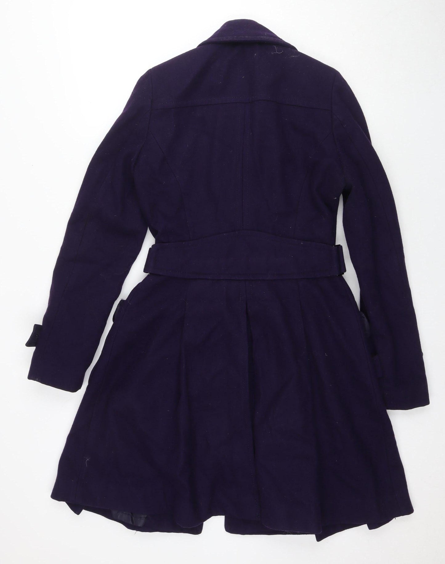 Womens UK Size UK 10 Warehouse Purple Double-Breasted