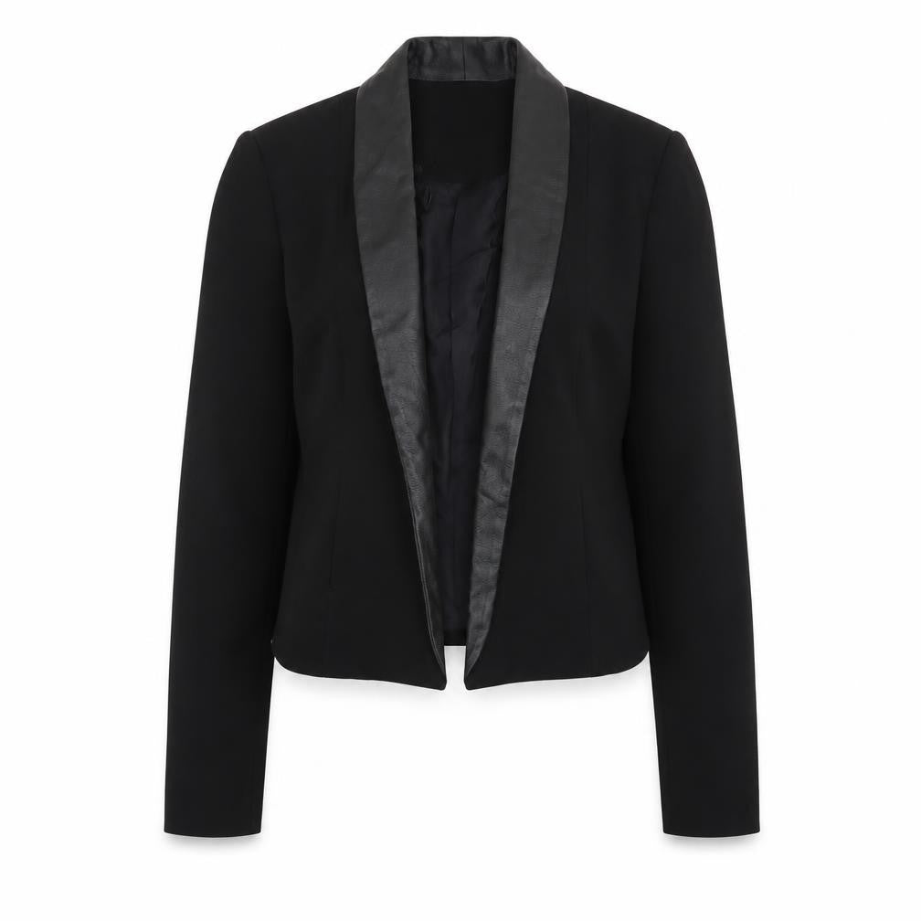 Womens UK Size 10 John Lewis Black Basic Jacket