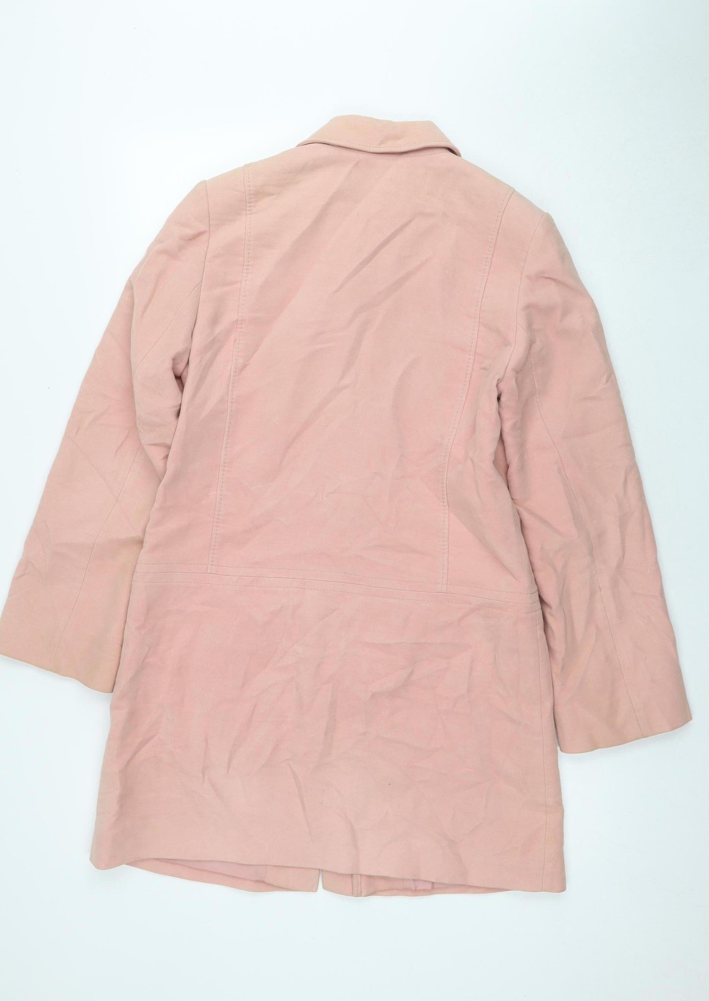 Womens UK Size 10 Marks and Spencer Pink Basic Jacket