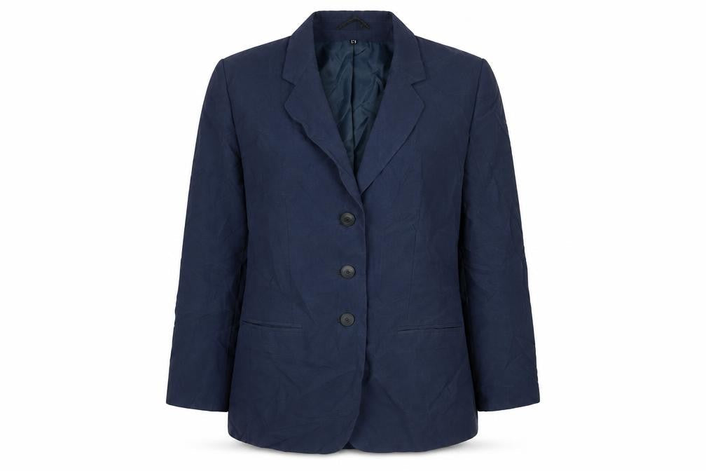 Womens UK Size 14 C&A Blue Basic Jacket