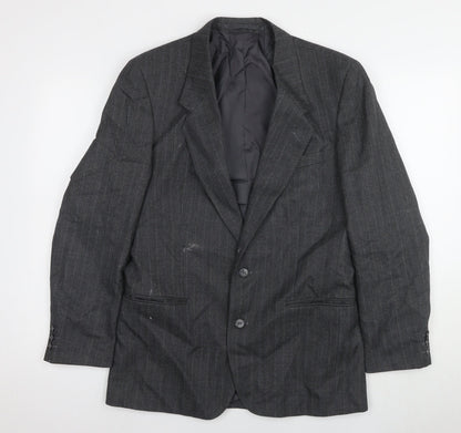 Mens UK Size 36 Burton Regular Grey Suit Jacket