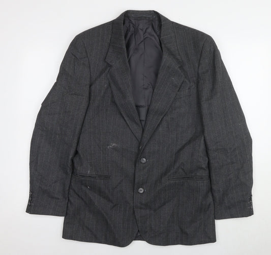 Mens UK Size 36 Burton Regular Grey Suit Jacket