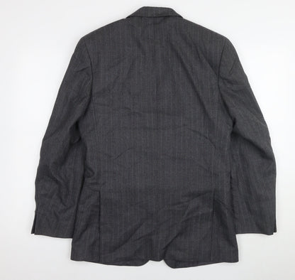 Mens UK Size 36 Burton Regular Grey Suit Jacket