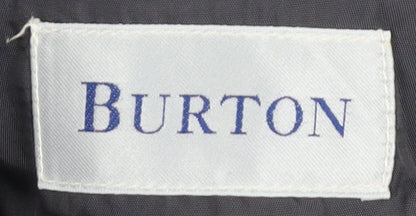 Mens UK Size 36 Burton Regular Grey Suit Jacket