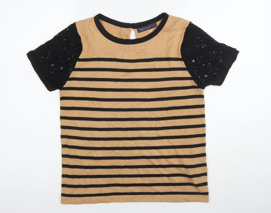 Womens UK Size 12 Marks and Spencer Multicoloured Jersey T-Shirt