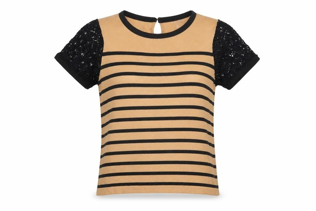Womens UK Size 12 Marks and Spencer Multicoloured Jersey T-Shirt