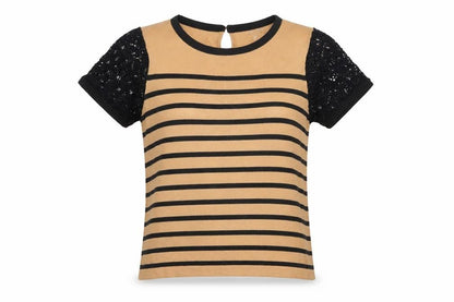 Womens UK Size 12 Marks and Spencer Multicoloured Jersey T-Shirt