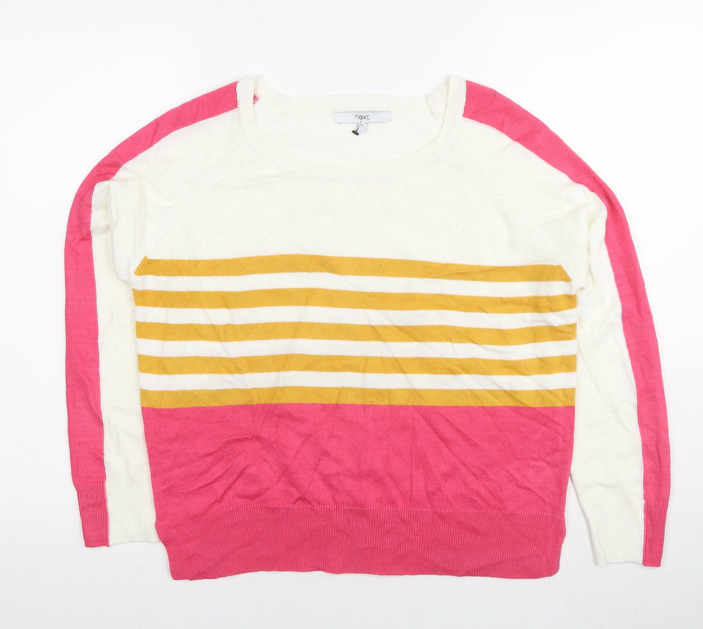 Womens UK Size 12 NEXT Multicoloured Jumper Jumper