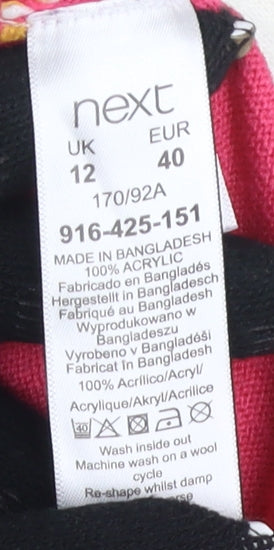 Womens UK Size 12 NEXT Multicoloured Jumper Jumper