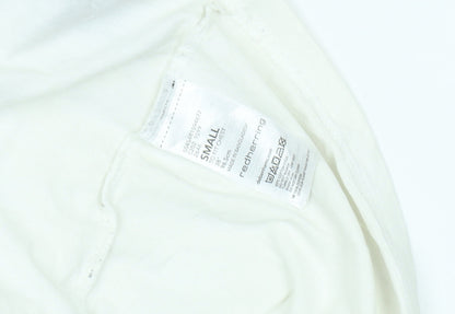 Red Herring Men’s Small White Colourblock T-Shirt